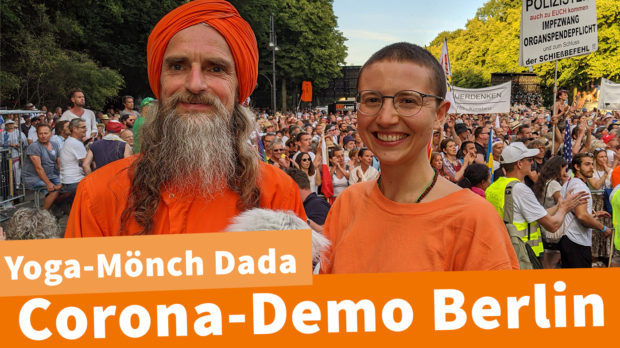 Diese Bewegung is unaufhaltbar – Dada Madhuvidyananda zur Corona Demo am 01.08. in Berlin